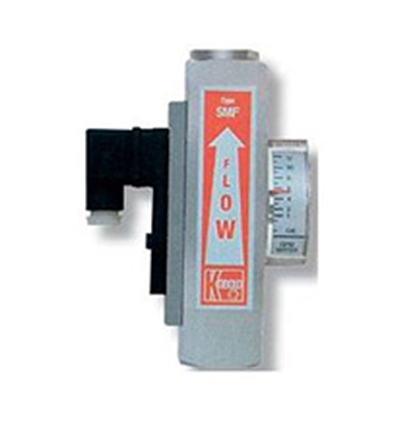 It is a type of flowmeter that has a small, compact design.