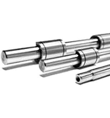 WM Linear Shafts are made from induction hardened and ground steel (CF53) produce by NIMET Romania.