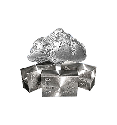 Palladium brings a silver-white finish and is a cheaper alternative when compared to gold.