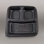Disposable bento boxes are always a good choice for packing meals in an organized manner. This allows you to separate different dishes and avoid mixing them up while being transported from one area to another. These 3-compartment bento boxes are readily available at Liang Teck Plastic Pte. Ltd.