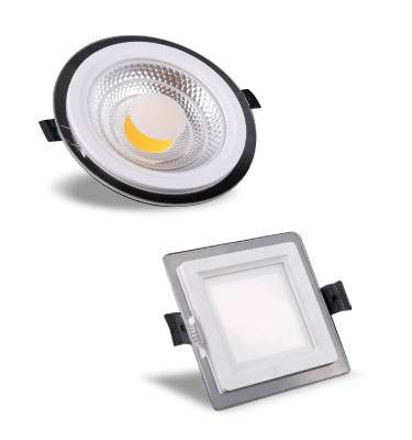 COB down lights produce a narrow and more focused beam, which throws the light onto an object more effectively.