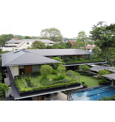 Sheet Metal Roofing Pte Ltd specializes in Flat Seam Metal Roofing.