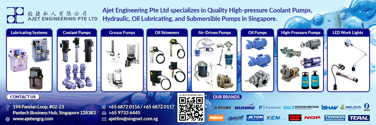 Ajet Engineering Pte Ltd was established to provide reliable and cost-effective solutions to various industrial needs.