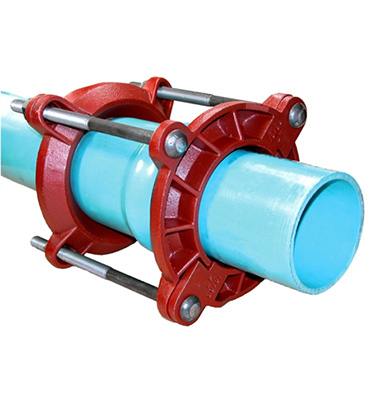 The Bell Joint Leak Repair Clamp is a specialized clamp used to repair leaks in bell joints, which are commonly found in underground pipelines.