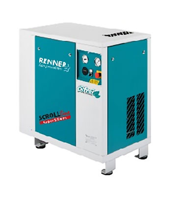 RENNER Kompressoren Scroll Compressors – the epitome of economic efficiency and oil-free compressed air quality.